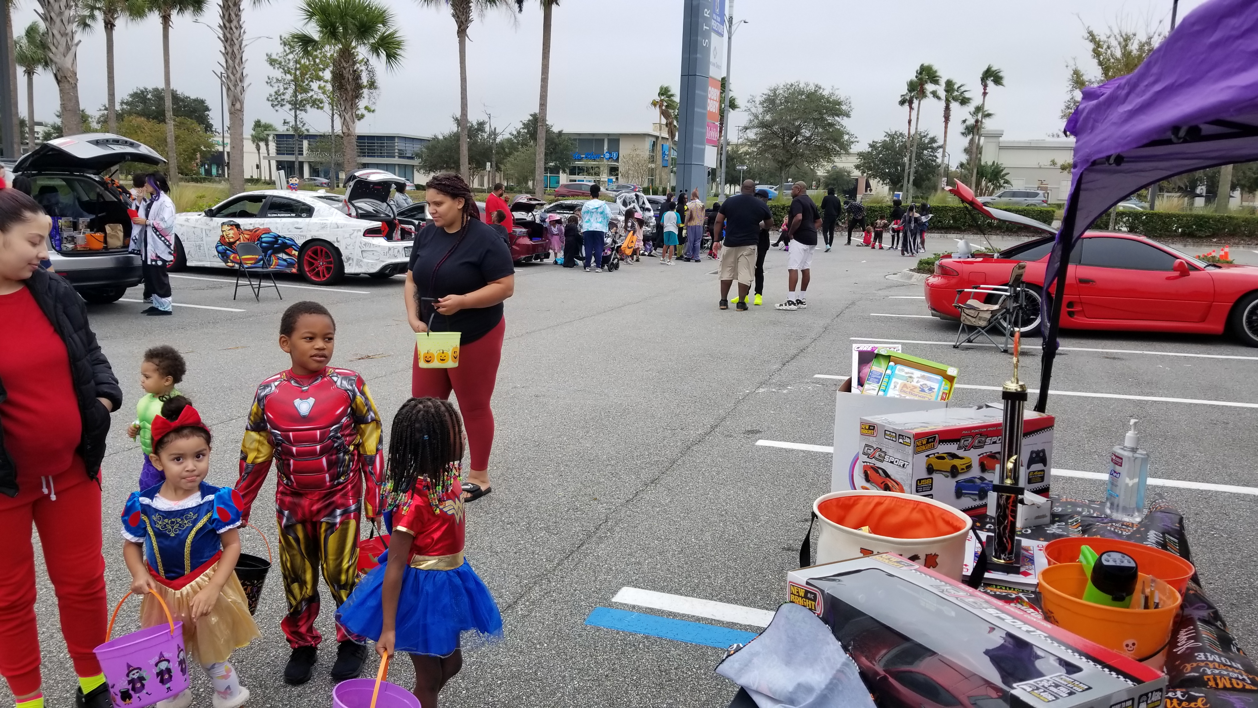 Children Celebrating Halloween 